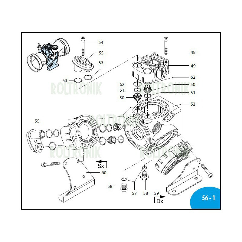 Wobble plate  AR303/403 800350 Annovi Reverberi