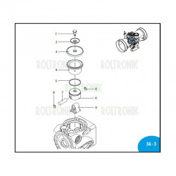 2Wobble plate  AR303/403 800350 Annovi Reverberi