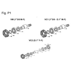 2Bertolini Poly 2240 pump spare parts