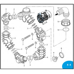 2Teile für die Annovi Reverberi AR 45 Pumpe