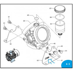 2Teile für die Annovi Reverberi AR 45 Pumpe