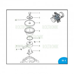 2Piston ring  AR503 160230 Annovi Reverberi