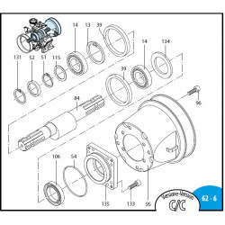 2Teile für die Annovi Reverberi AR713 Pumpe
