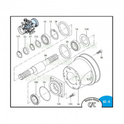 2O-ring 18,77x1,78 Viton AR713 770571 Annovi Reverberi