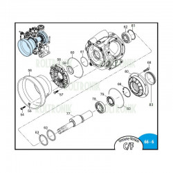 2Pump body  AR903/AR1053/AR1203 2680010 Annovi Reverberi