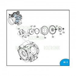 2Ring seeger fi 65 AR903/AR1053/AR1203 2680290 Annovi Reverberi