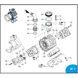 2Screw pin Annovi Reverberi 1064