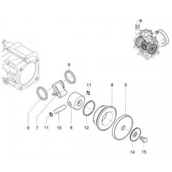 2Right cylinder head  AR30 620101 Annovi Reverberi