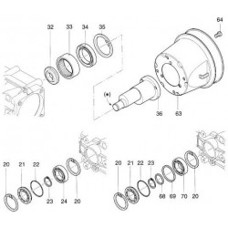 2Głowica cylindra lewa  AR30 620102 Annovi Reverberi