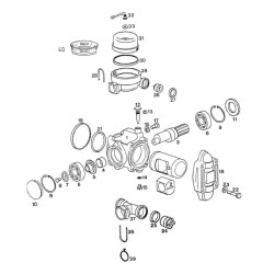 2Membrane D.107 MB107-4 VITON Pumpe P72 Rau Amazone