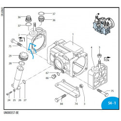 2Głowica cylindra lewa AR50 650102AV Annovi Reverberi