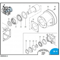 2Left cylinder head AR50 650102AV Annovi Reverberi