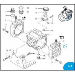 2Złączka 1" G - 1 " 1/4 G M-M AR70BP 450120 Annovi Reverberi