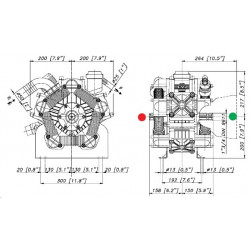 2Bertolini Poly 2240VD Pumpe