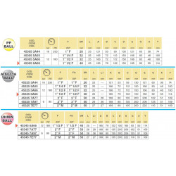 25-Wege-Kugelhahn 1 1/2"F 453, ARAG