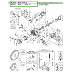 2Coupling G1” M46x2 APS 51 - APS 61 - APS 71 28030108 Comet