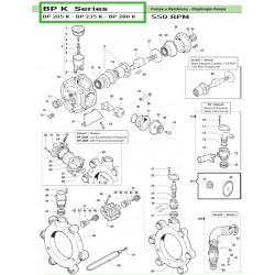 2Throughshaft 1”3/8-Ø30 Cil. BP 205 K 00010069 Comet