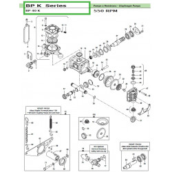 Torque Arm for Quick Coupling  BP 40 K 32210001 Comet