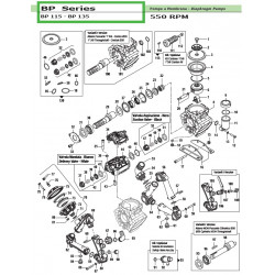 Pressure Accumulator Arancione BP 115-135 00030043 Comet