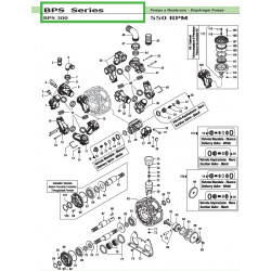 2Pressure Accumulator Ass.y Desmopan ® BPS 300 12250037 Comet