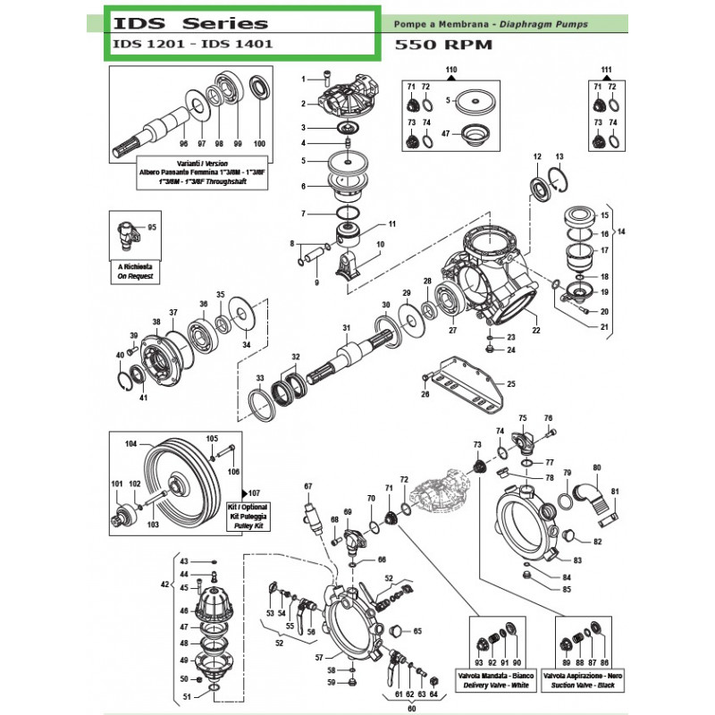 Plug G3/8” IDS 1201 - IDS 1401 32000007 Comet