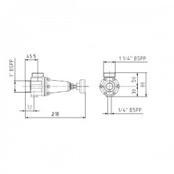 2Pressure limiting valve