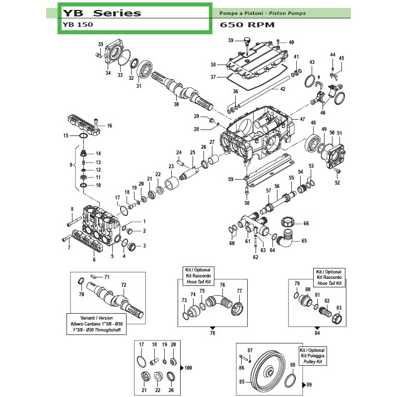 Anti-Extrusionsring YB 150 00090767 Comet