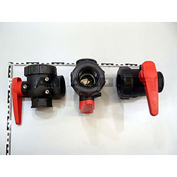 3-Wege-Kugelhahn 2&quot; INOX ZF1323, Amazone