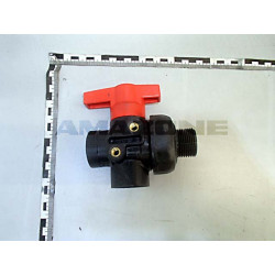 3-Wegekugelhahn 1Zoll 2Loch ZF1478, Amazone