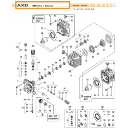 2Pumpendichtungssatz 50190079 Comet