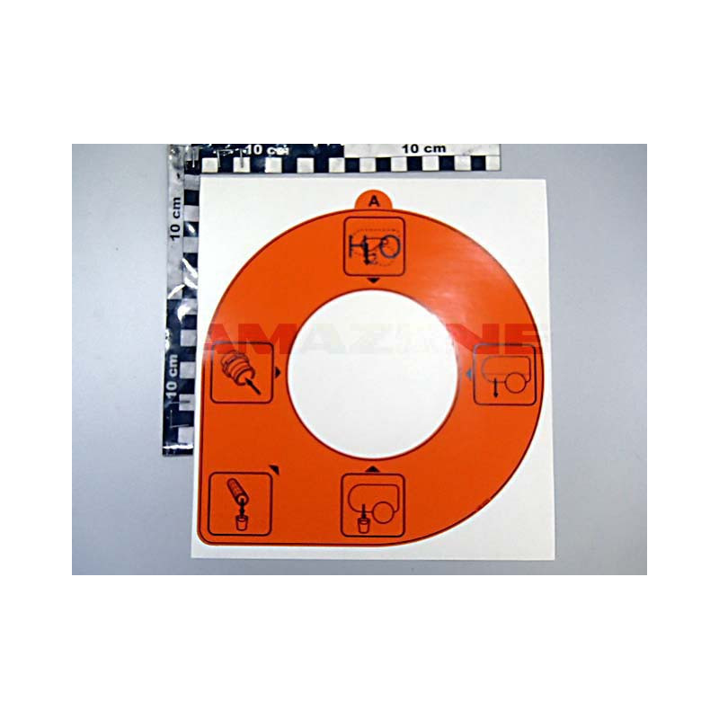 Folie Vario-Schaltung Saugseite ME825, Amazone