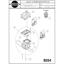 2Hardi 74190800 Reparatursatz für Steuerventile