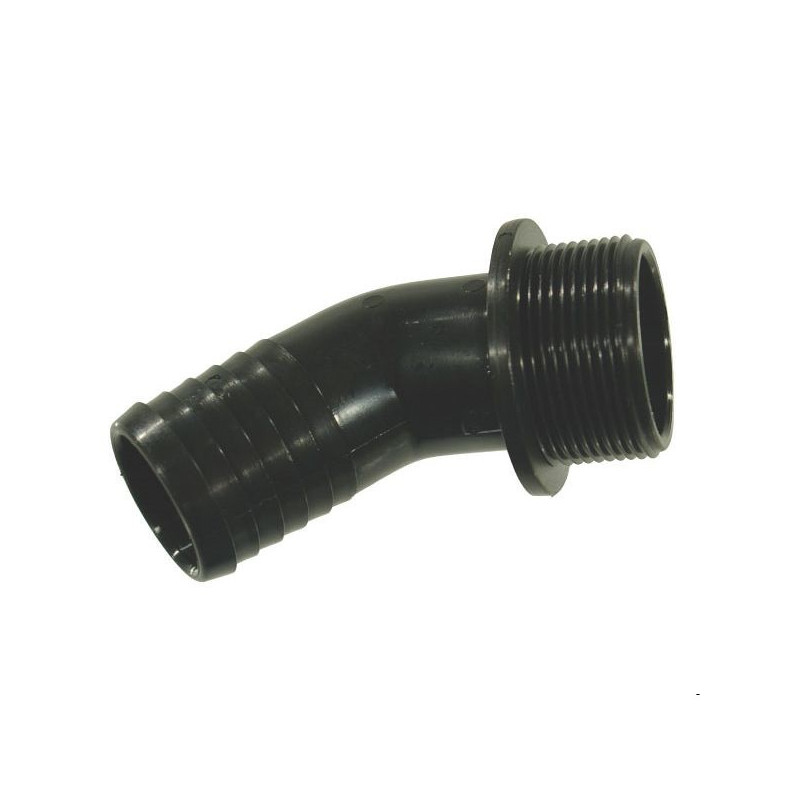 45º-Kniestück 1 1/2" für Schlauch D. 35, ARAG, 114635