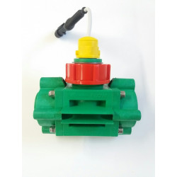 2Polmac 463 Turbinendurchflussmesser mit Sensor