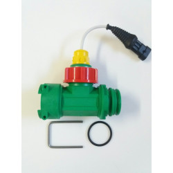 2Polmac T5 Turbinen-Durchflussmesser mit Sensor