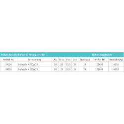 2Gabelverbinder AS30F D.25, Kverneland/Rau, RG00034233