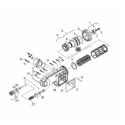 2Rau Reglerfiltereinsatz 52x108 80mesh