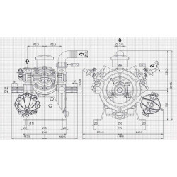 2Pompa UDOR OMEGA 139 TS 2C