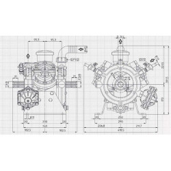 2UDOR OMEGA 135 TS 2C Pumpe