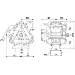 2Comet BP 125K Pumpe
