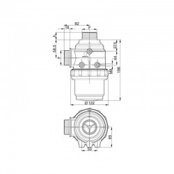 2Suction filter 100-160 l/min 1 1/4″, ARAG