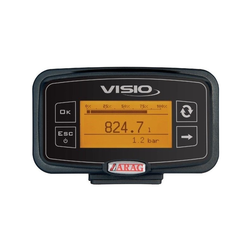 Wyświetlacz VISIO ARAG - Wizualny wskaźnik poziomu napełnienia i ciśnienia, 4670610.4