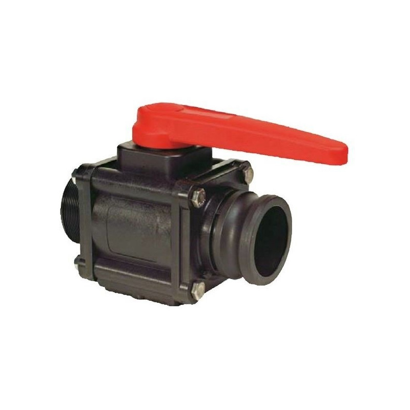 2-way ball valves 1 1/2"M - Camlock 453, ARAG, 453005H66, 453405H66