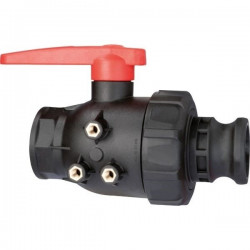 22-way ball valves 1 1/2"M - Camlock, ARAG