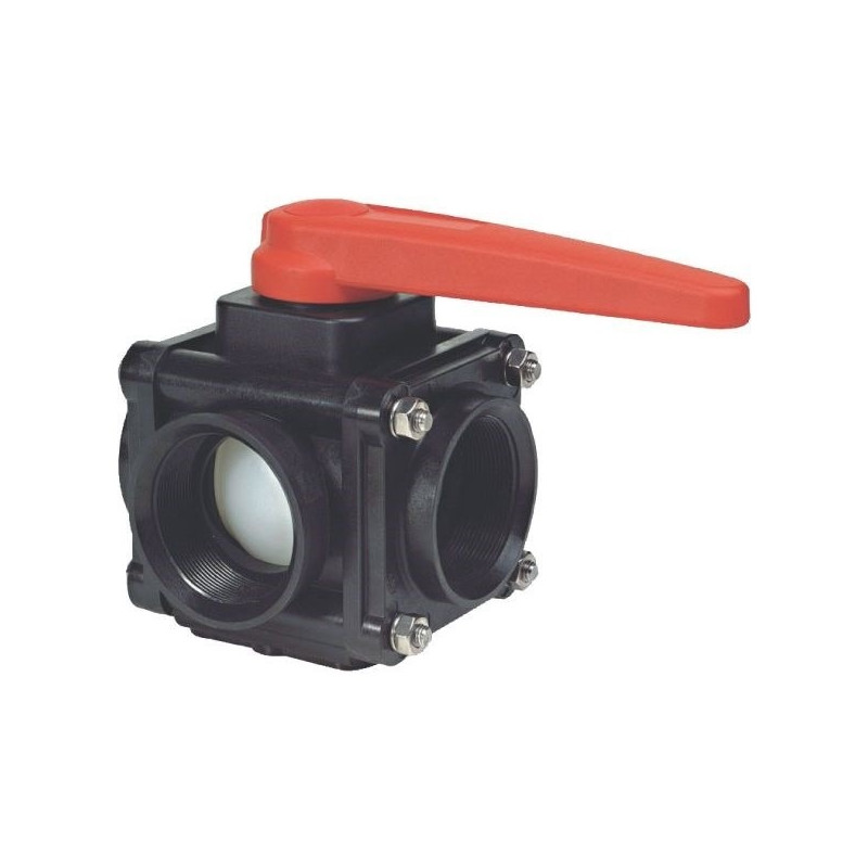 3-Wege-Kugelhahn 3"F - seitlicher Anschluss 453, ARAG, 453017A99, 453417A99