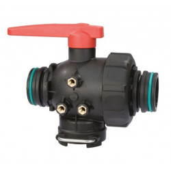 23-Wege-Kugelhahn T7 M/M/F, ARAG