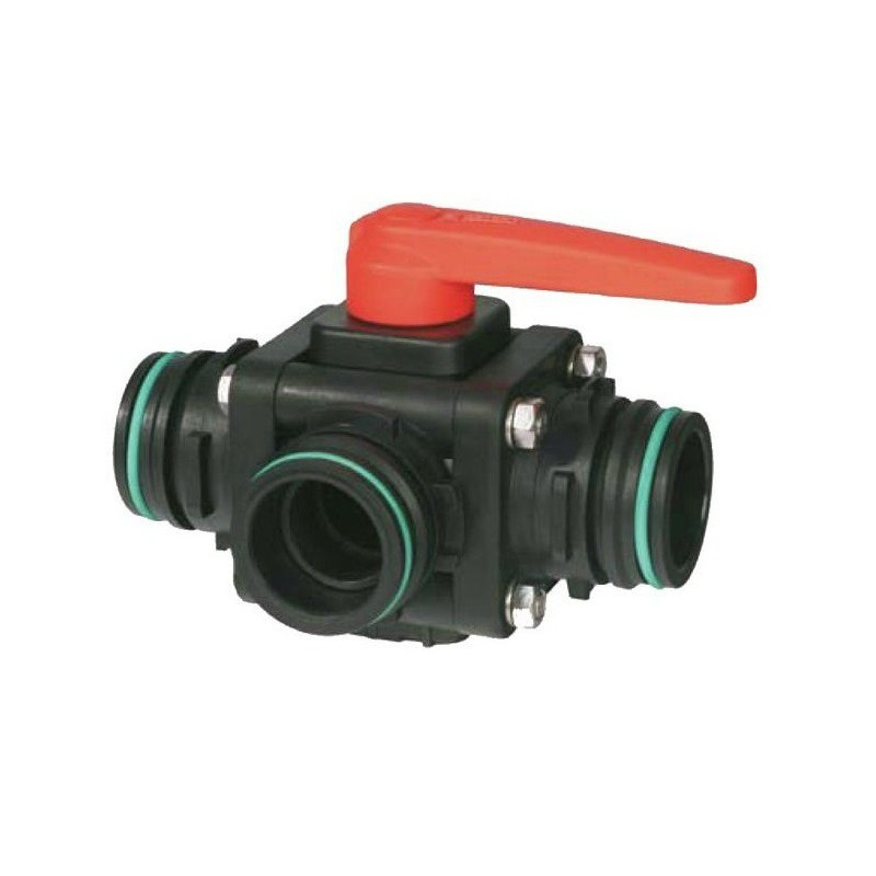 3-Wege-Kugelhahn T9 - Seitenanschluss 453, ARAG, 453017S99, 453417S99