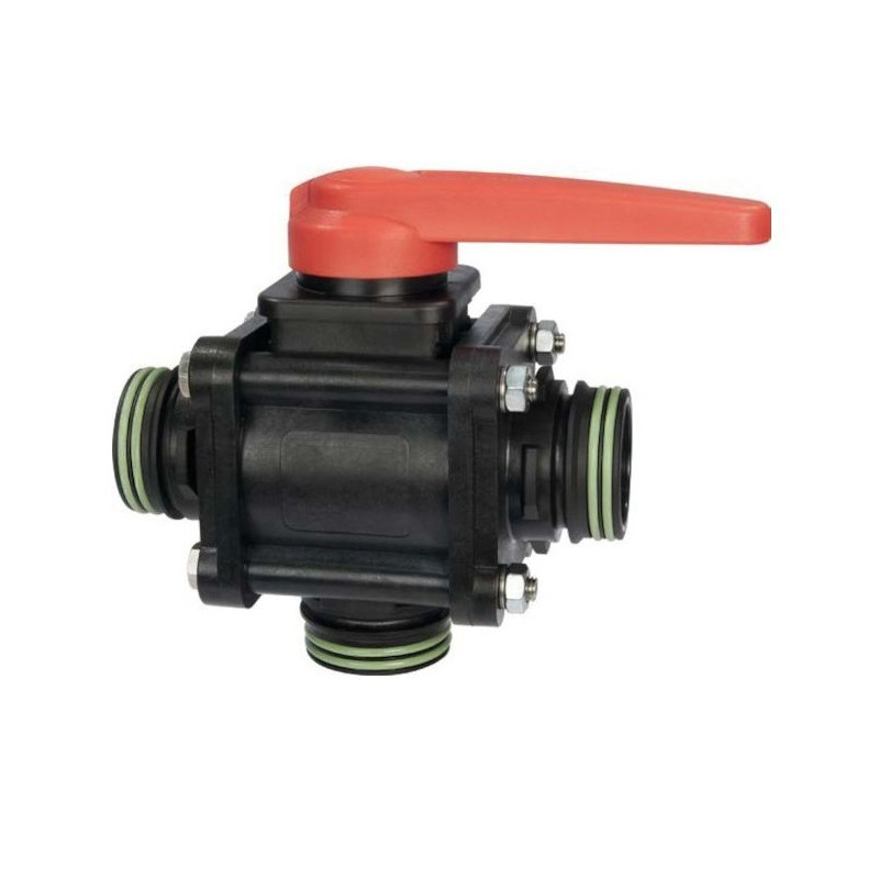 3-Wege-Kugelhahn T9 - Anschluss unten 453, ARAG, 453027S99, 453427S99