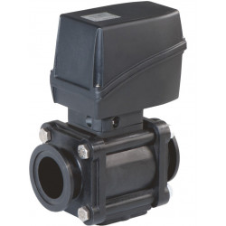 2-Wege-Elektro-Kugelhahn, Flanschanschluss, AISI 316, ARAG, 853L04L44, 853K06L77