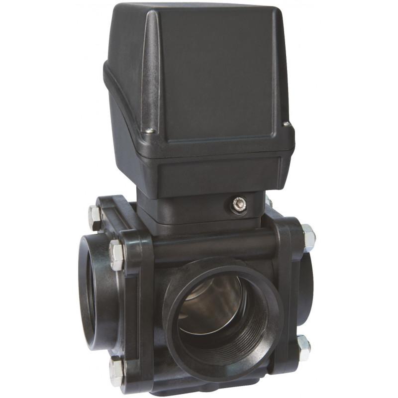 Elektrischer 3-Wege-Kugelhahn, Gewindeanschluss seitlich, CANbus, ARAG, 853E14A44, 853D15E66